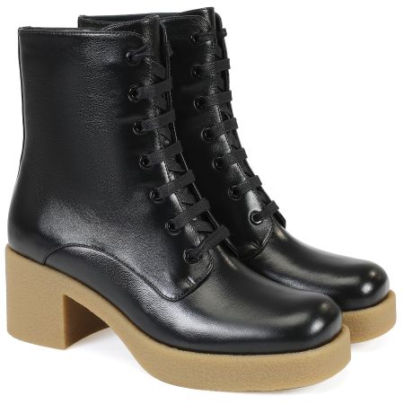 женские демисезонные ботинки ALLA PUGACHOVA (арт. AP9210-20-black-21Z), по цене 13990 руб.
