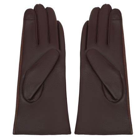 женские перчатки ALLA PUGACHOVA (арт. AP33415-tan-chocolate-21Z), по цене 3490 руб.